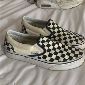 Checkered Vans